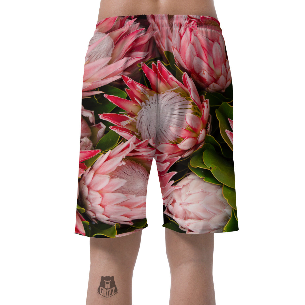 Proteas Bunches Print Men's Shorts-grizzshop