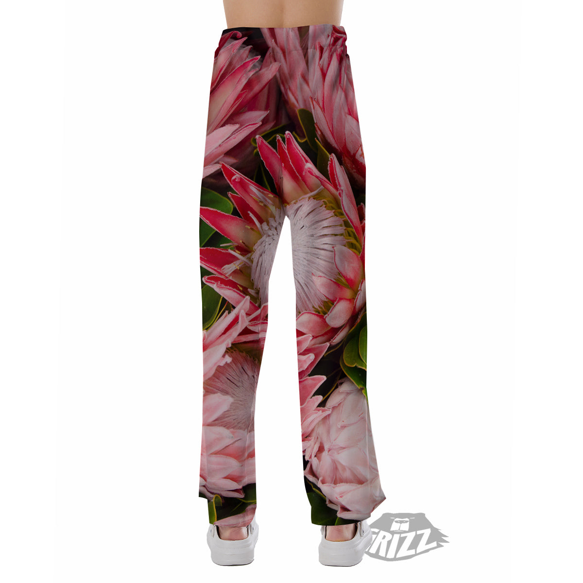 Proteas Bunches Print Pajama Pants-grizzshop