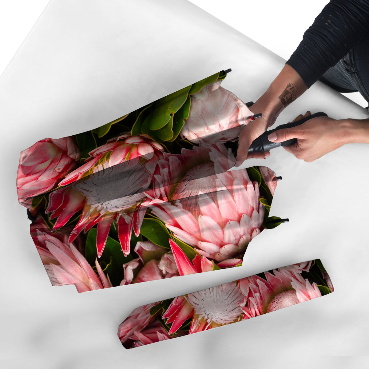 Proteas Bunches Print Umbrella-grizzshop