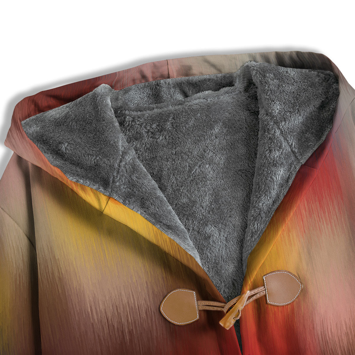 Psychedelic Multicolor Print Men's Windbreaker Jacket-grizzshop