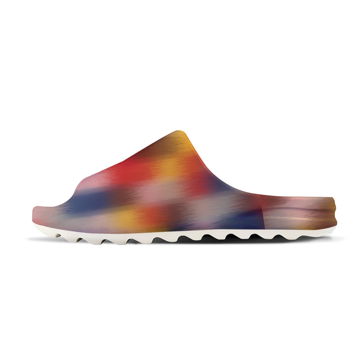 Psychedelic Multicolor Print Sandals-grizzshop