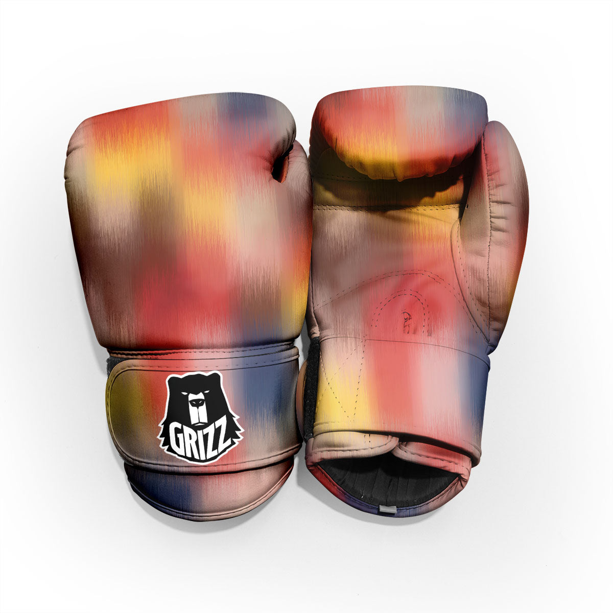 Psychedelic Multicolor Print Pro Boxing Glove
