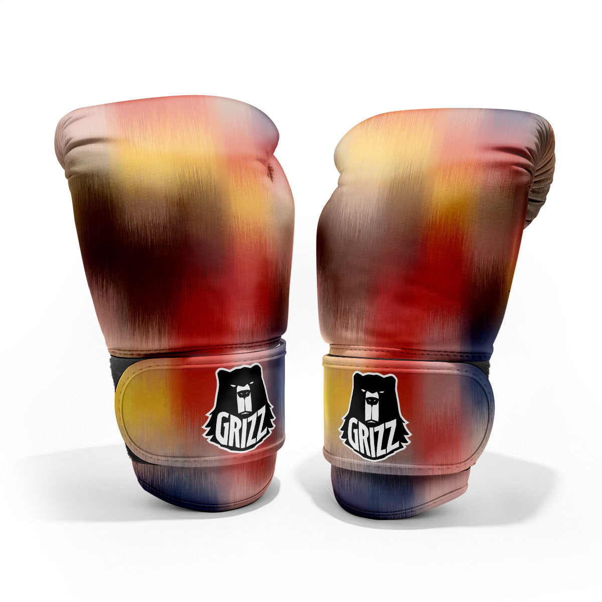 Psychedelic Multicolor Print Pro Boxing Glove
