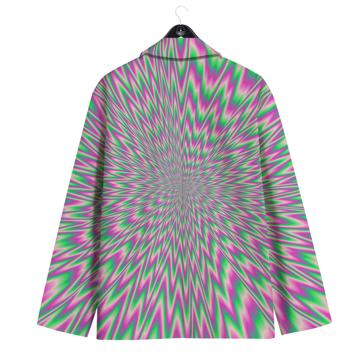 Psychedelic Optical Illusion Twinkle Men's Sport Coat-grizzshop