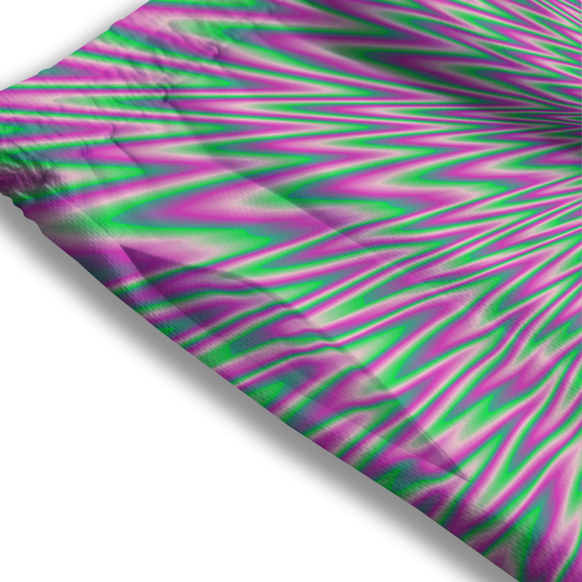 Psychedelic Optical Illusion Twinkle Mesh Shorts