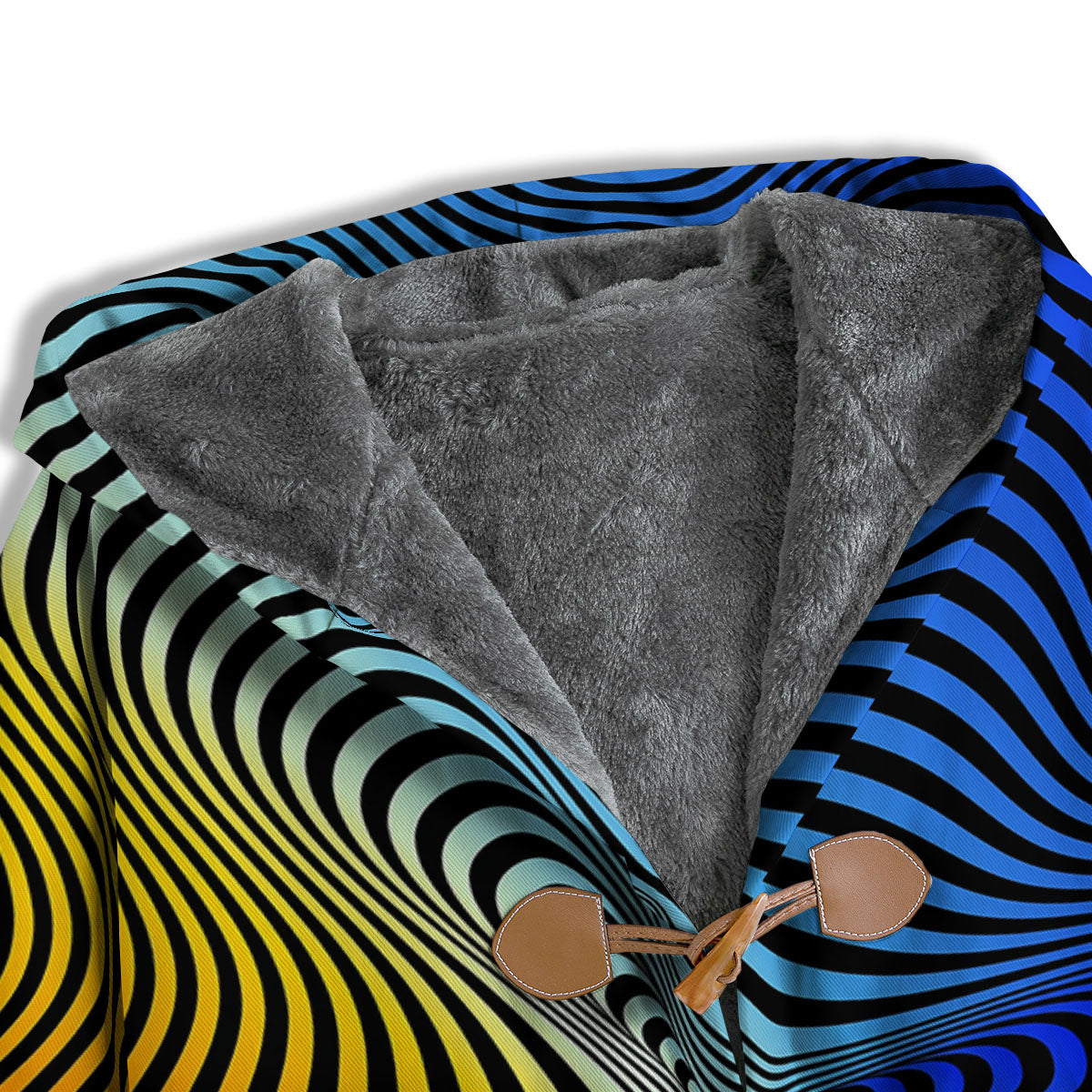 Psychedelic Optical Vibrant Illusion Men's Windbreaker Jacket-grizzshop