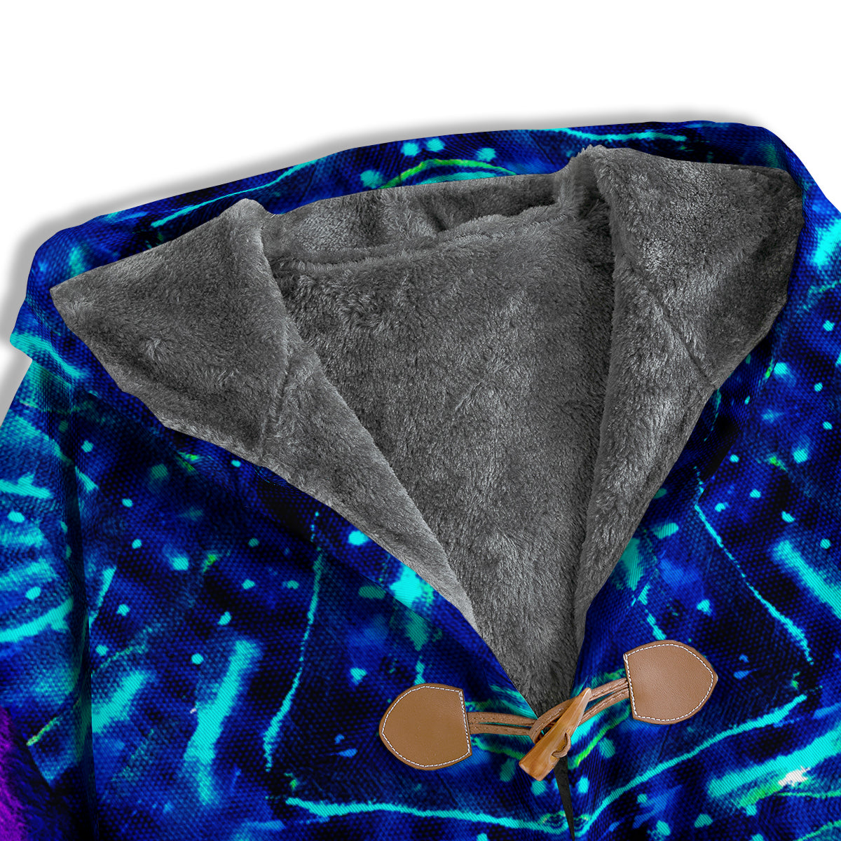 Psychedelic Watercolor Print Pattern Men's Windbreaker Jacket-grizzshop