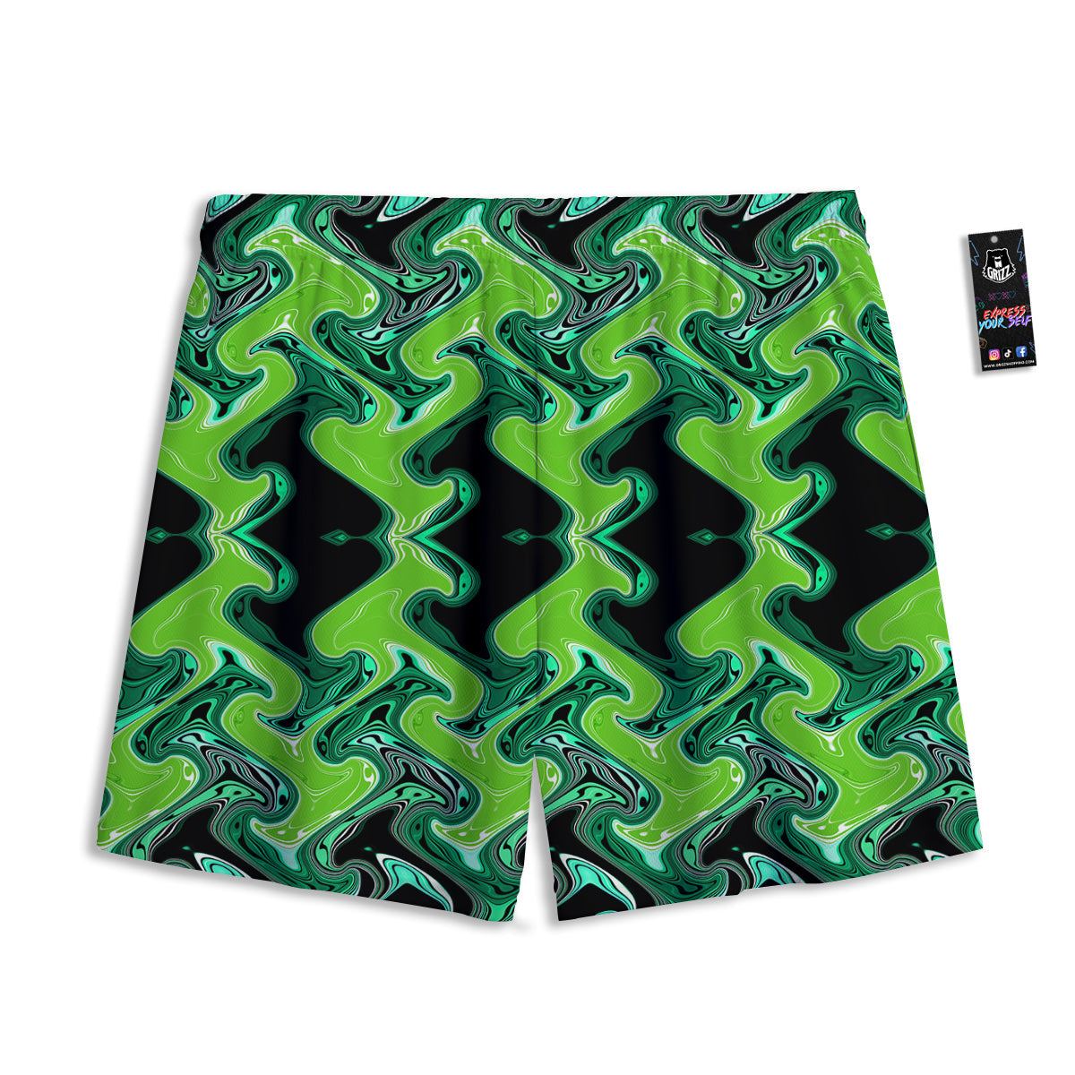 Reading Book French Bulldog Print Mesh Shorts