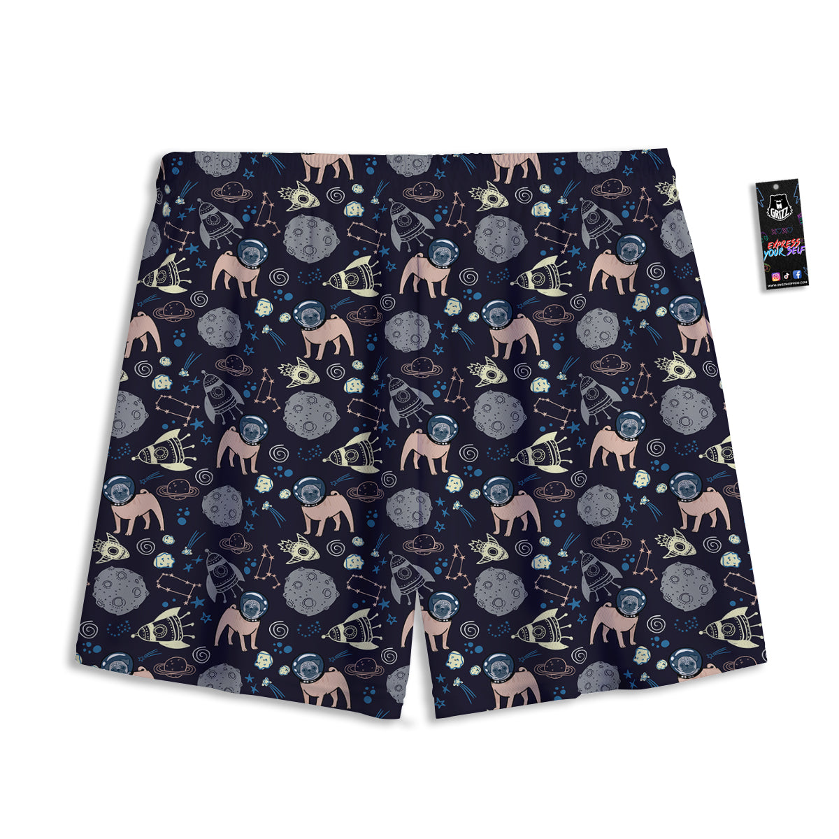 Pot Leaf Green Print Pattern Mesh Shorts
