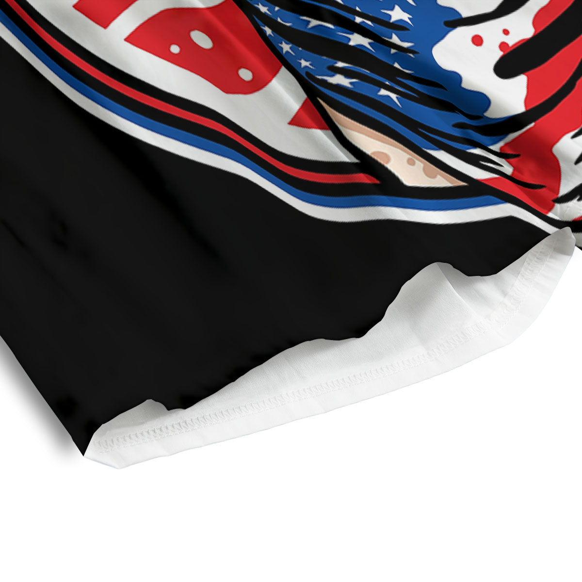 Pug Hipster Print Men's Athletic Shorts
