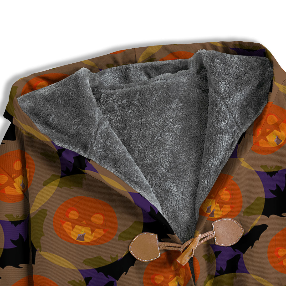 Pumkin Bat Halloween Print Pattern Men's Windbreaker Jacket-grizzshop