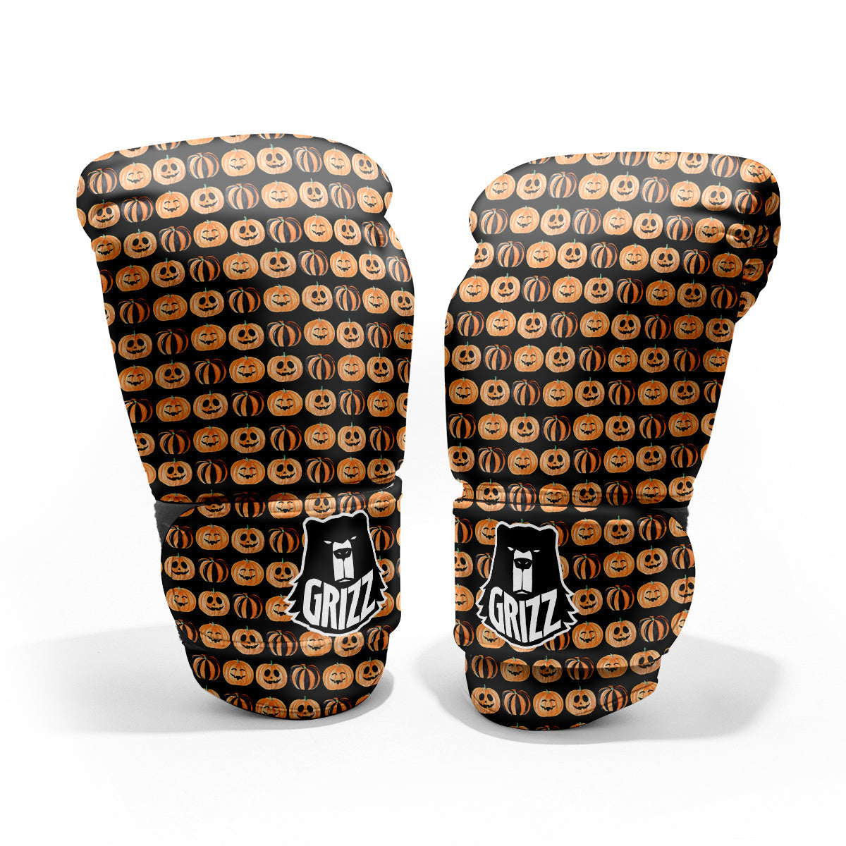 Pumpkin Cute Print Pattern Pro Boxing Glove