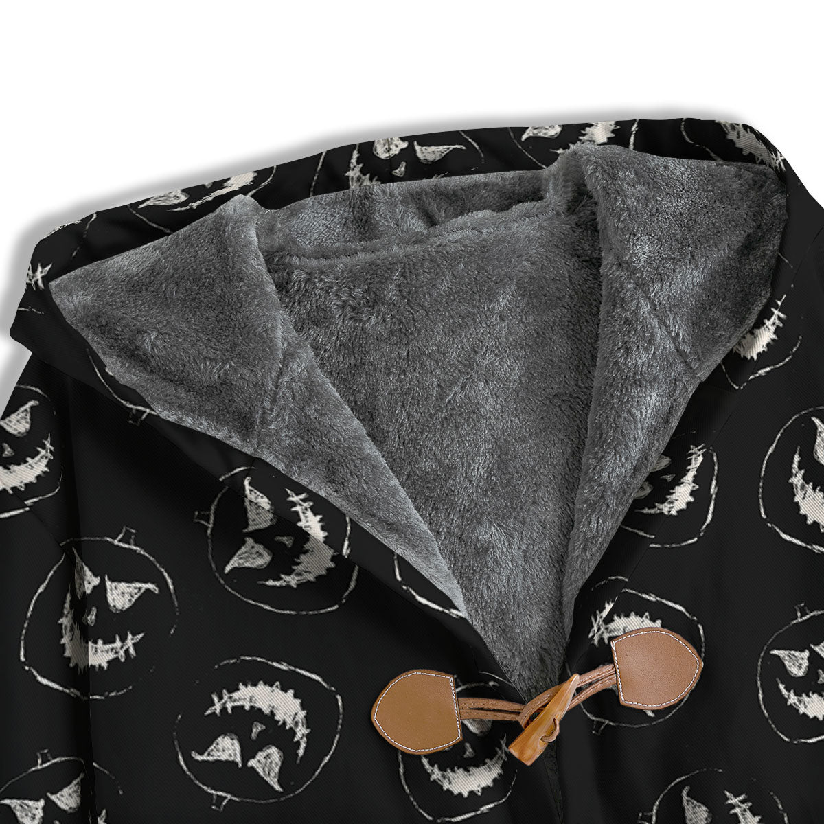 Pumpkin Faces Halloween Print Pattern Men's Windbreaker Jacket-grizzshop