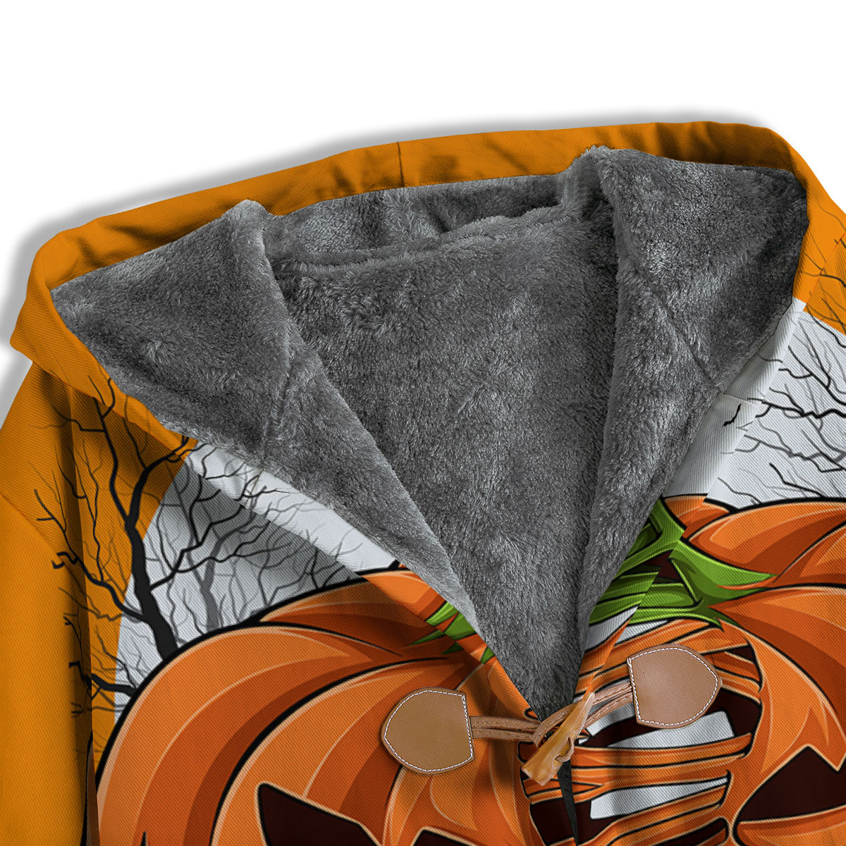 Pumpkin Halloween Character Print Men's Windbreaker Jacket-grizzshop