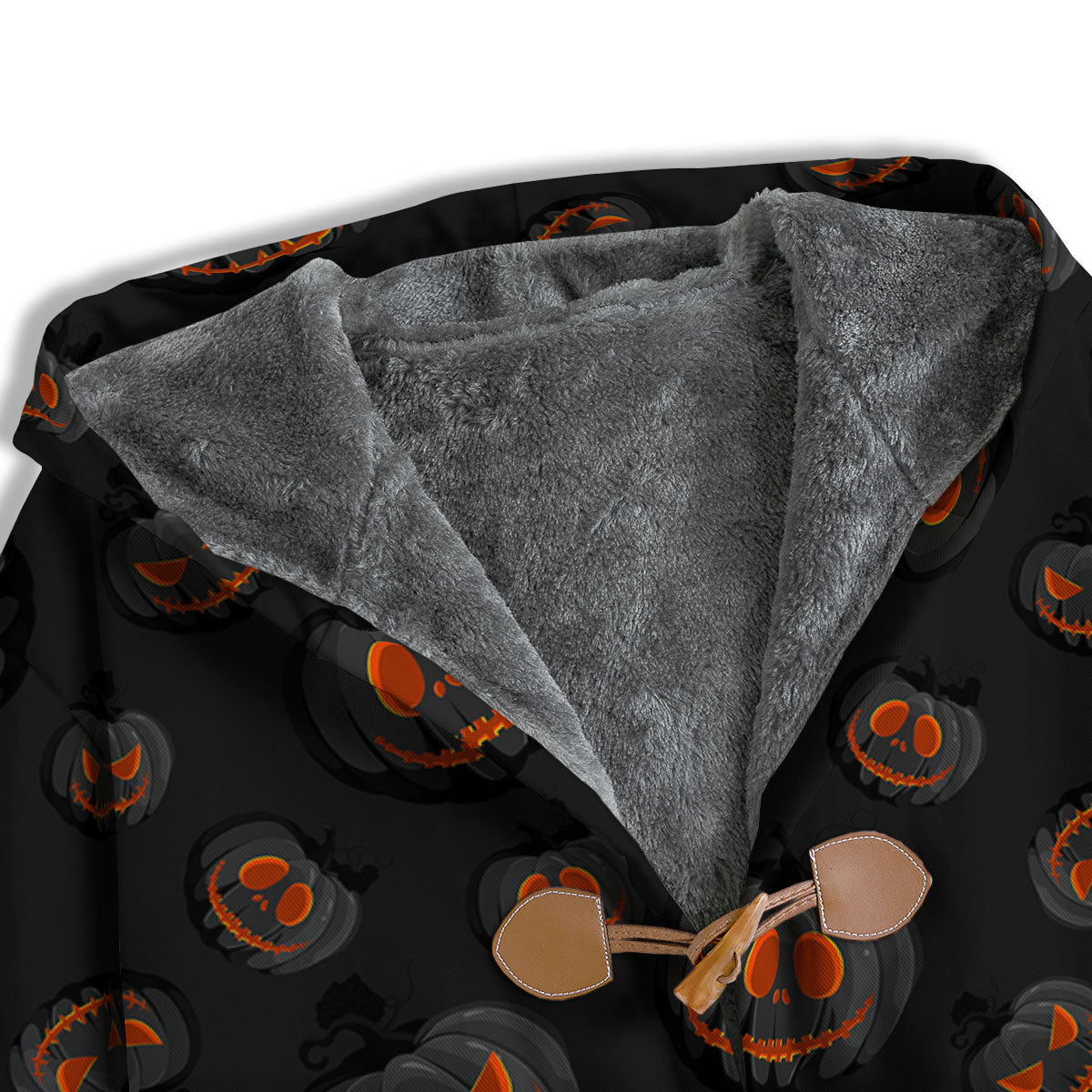 Pumpkin Jack O' Lantern Halloween Print Men's Windbreaker Jacket-grizzshop