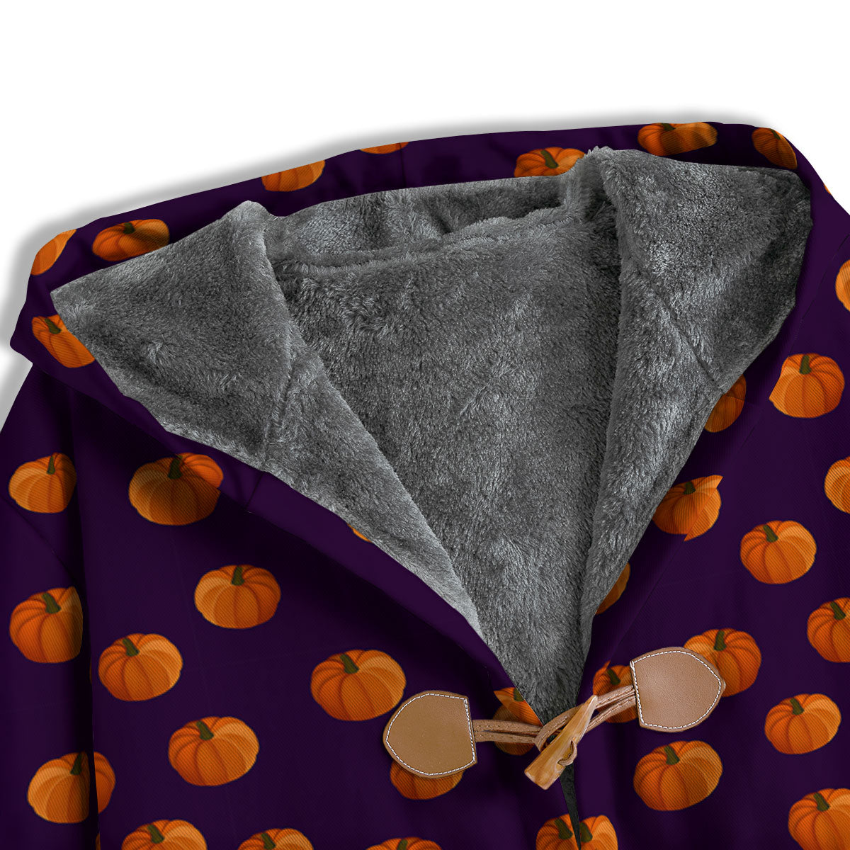 Pumpkin Little Print Pattern Men's Windbreaker Jacket-grizzshop