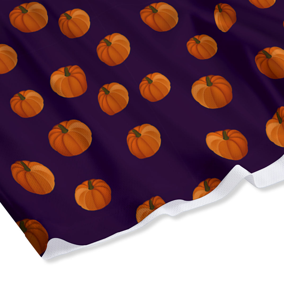 Pumpkin Little Print Pattern Mesh Shorts