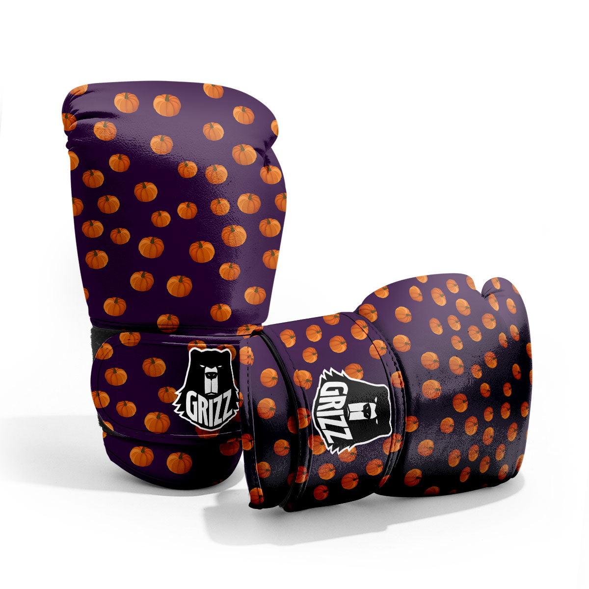 Pumpkin Little Print Pattern Pro Boxing Glove