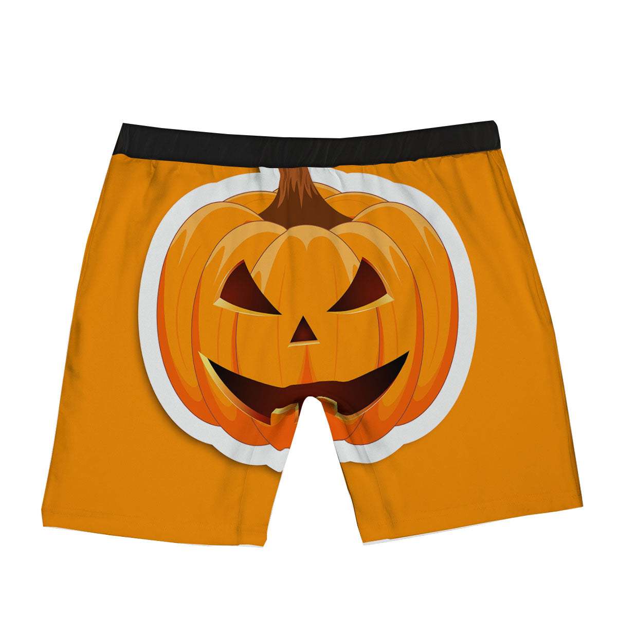 Pumpkin Print Boxer Briefs-grizzshop
