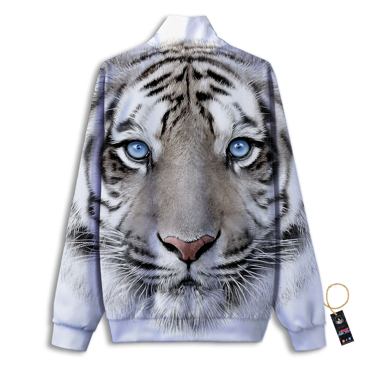 Punk Unicorn Print Track Jacket-grizzshop