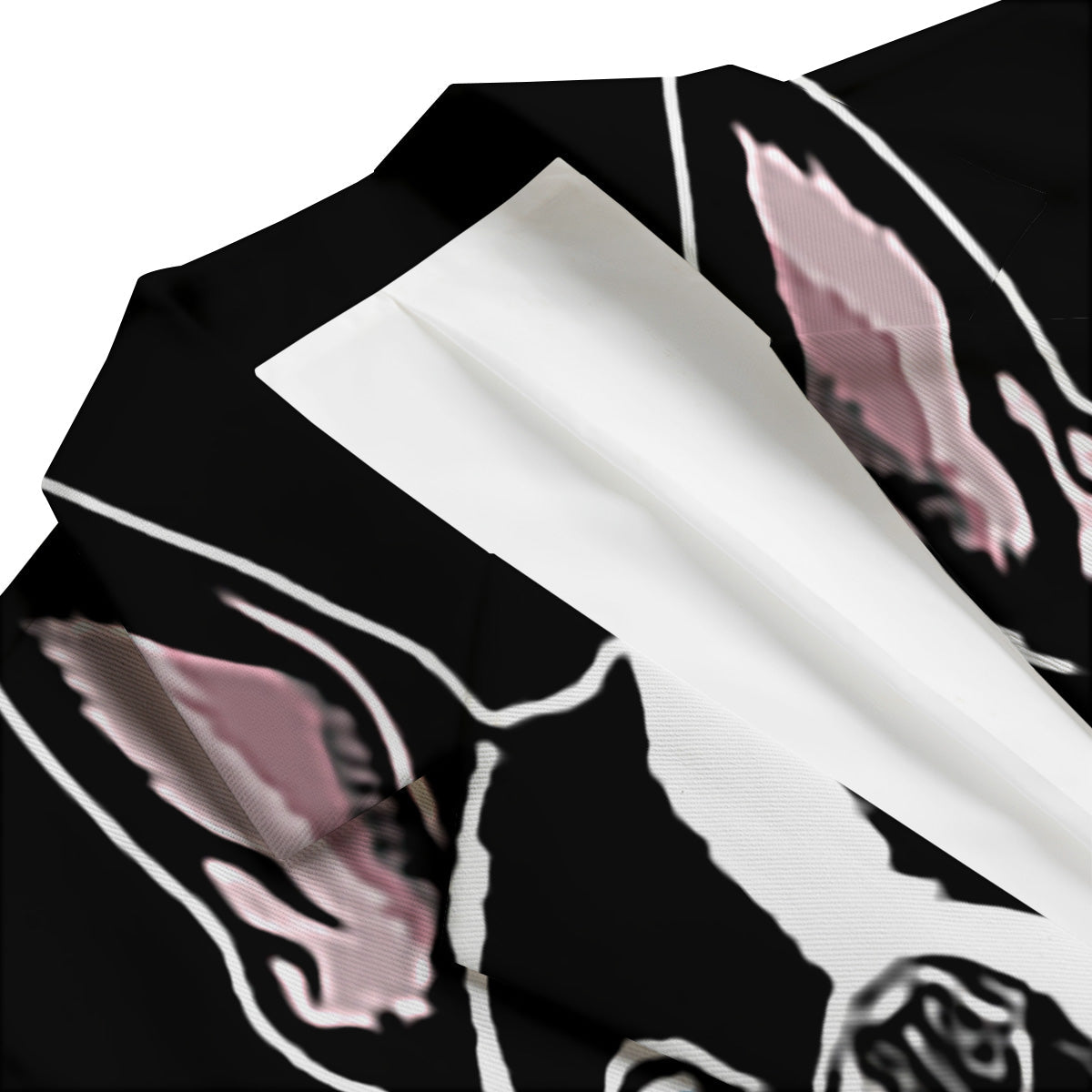 Puppy Faces Boston Terrier Print Men's Blazer-grizzshop