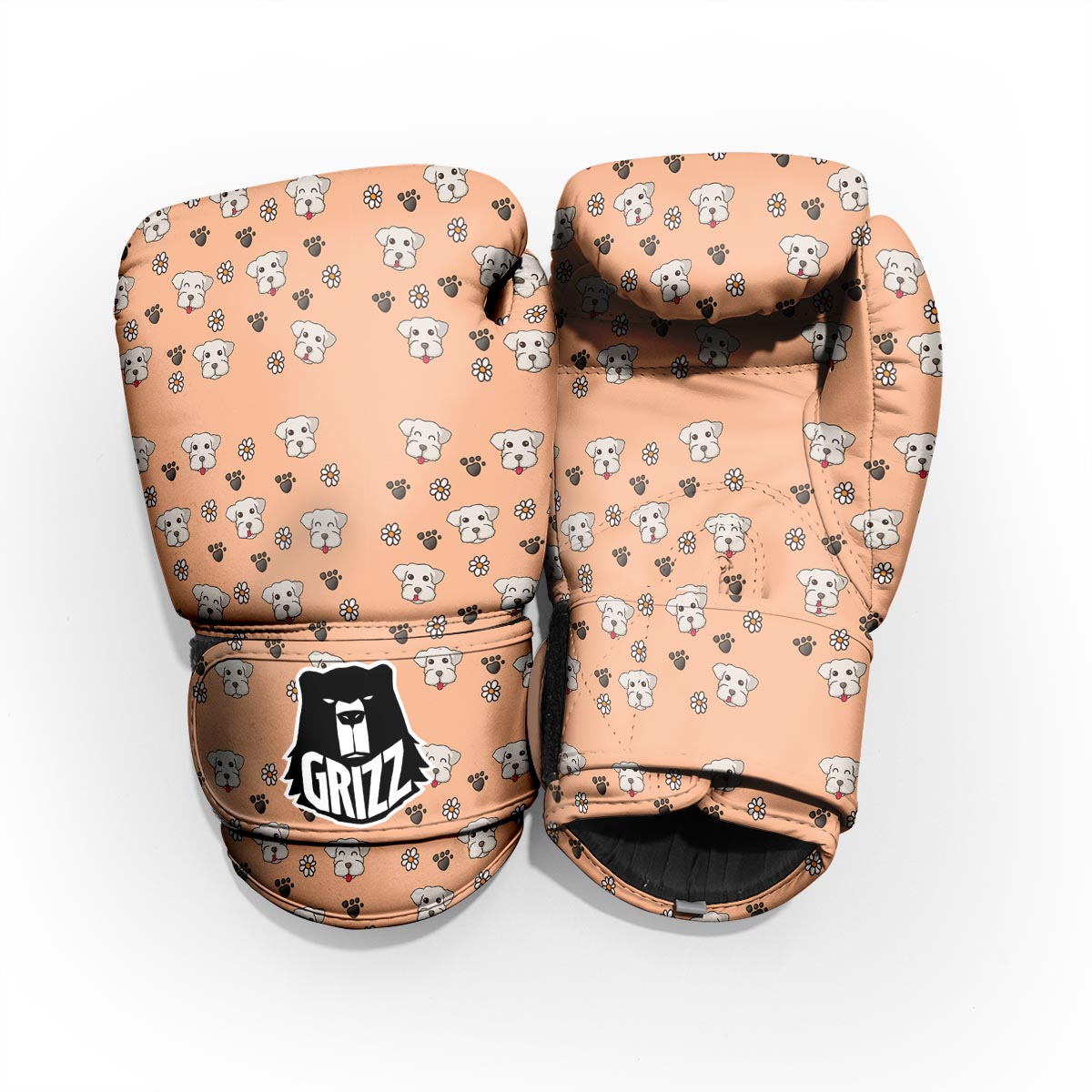 Puppy Shih Tzu Print Pattern Pro Boxing Glove