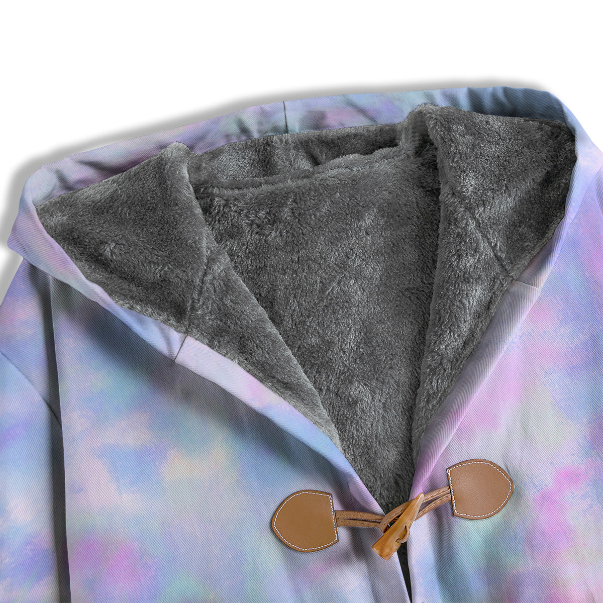 Purple And Blue Tie Dye Shibori Print Men's Windbreaker Jacket-grizzshop