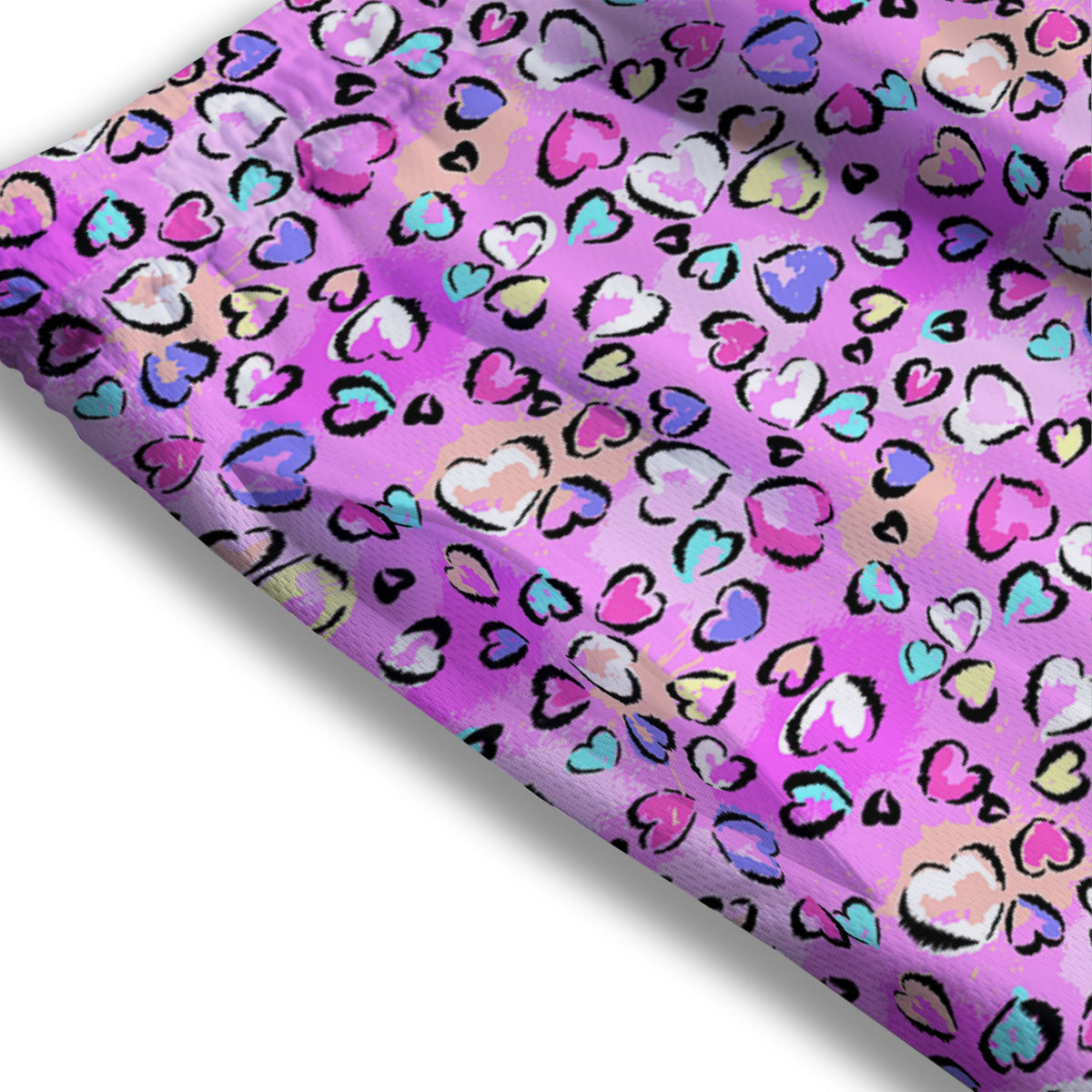 Playing Cards Four Kings Print Pattern Mesh Shorts