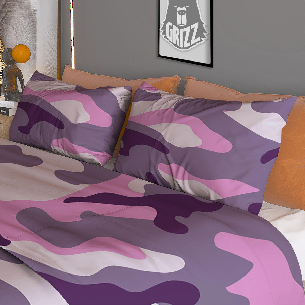 Portrait Yorkshire Terrier Print Duvet Cover Bedding Set