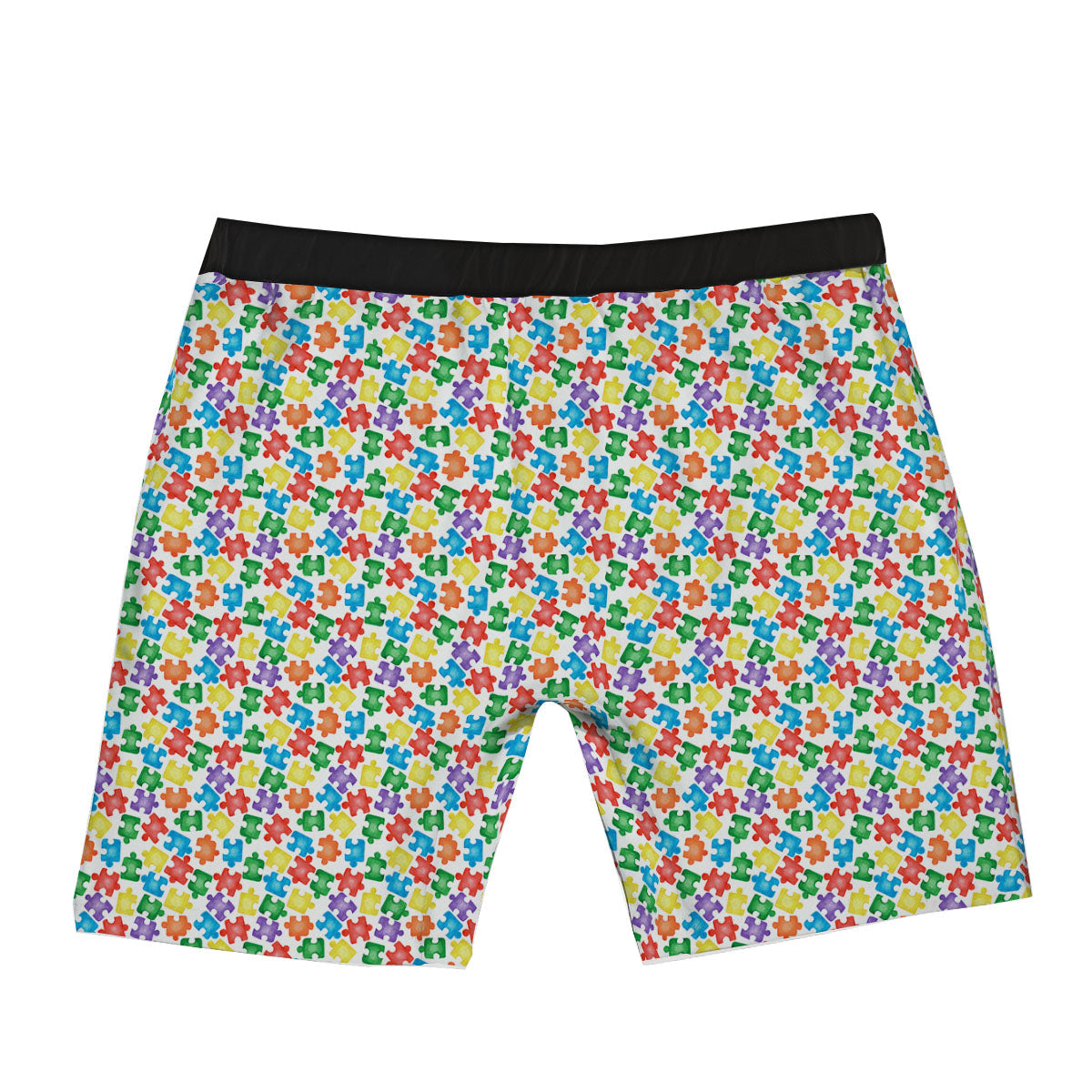 Puzzle Autism Awareness Print Boxer Briefs-grizzshop