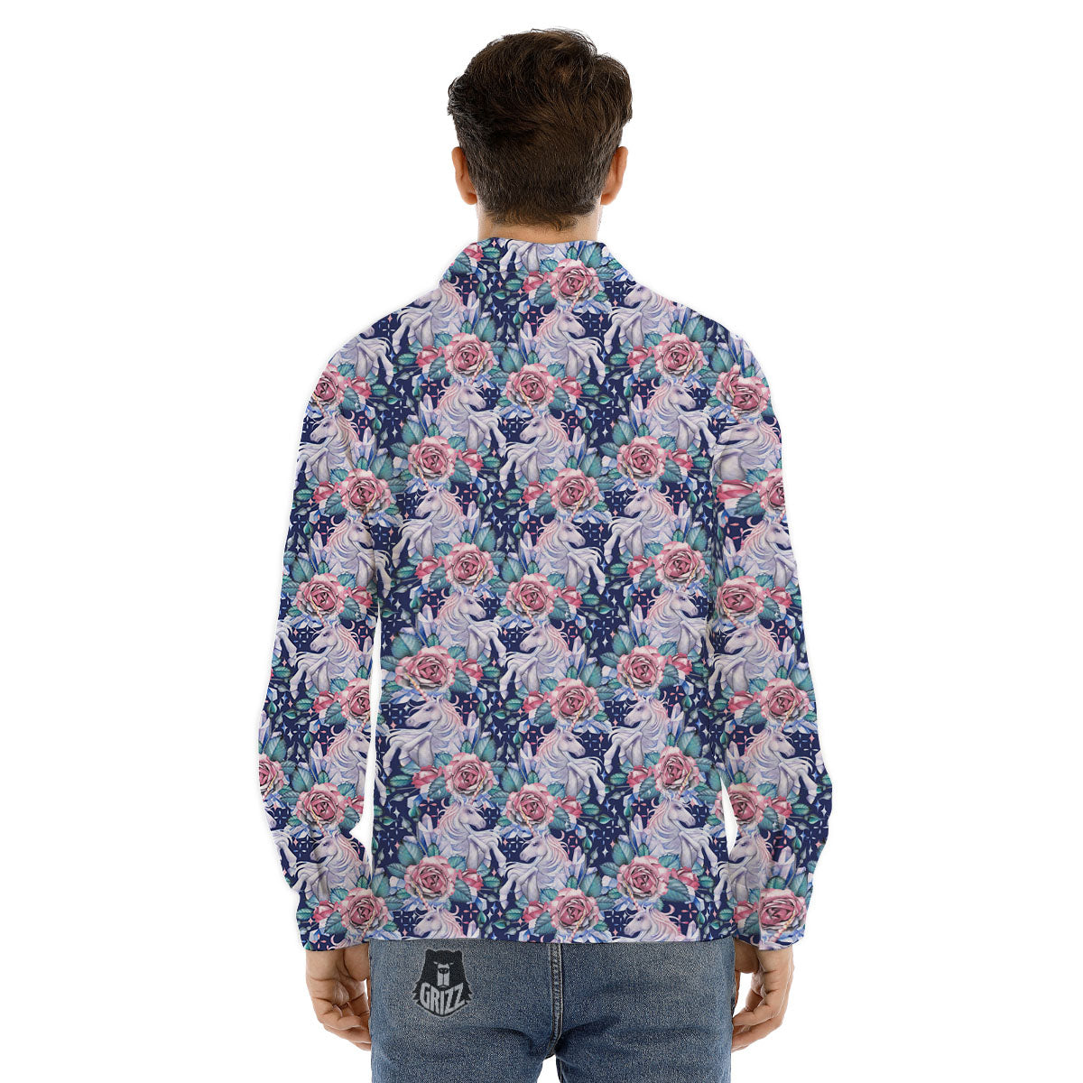 Puzzle Autism Awareness Print Men's Dress Shirts-grizzshop
