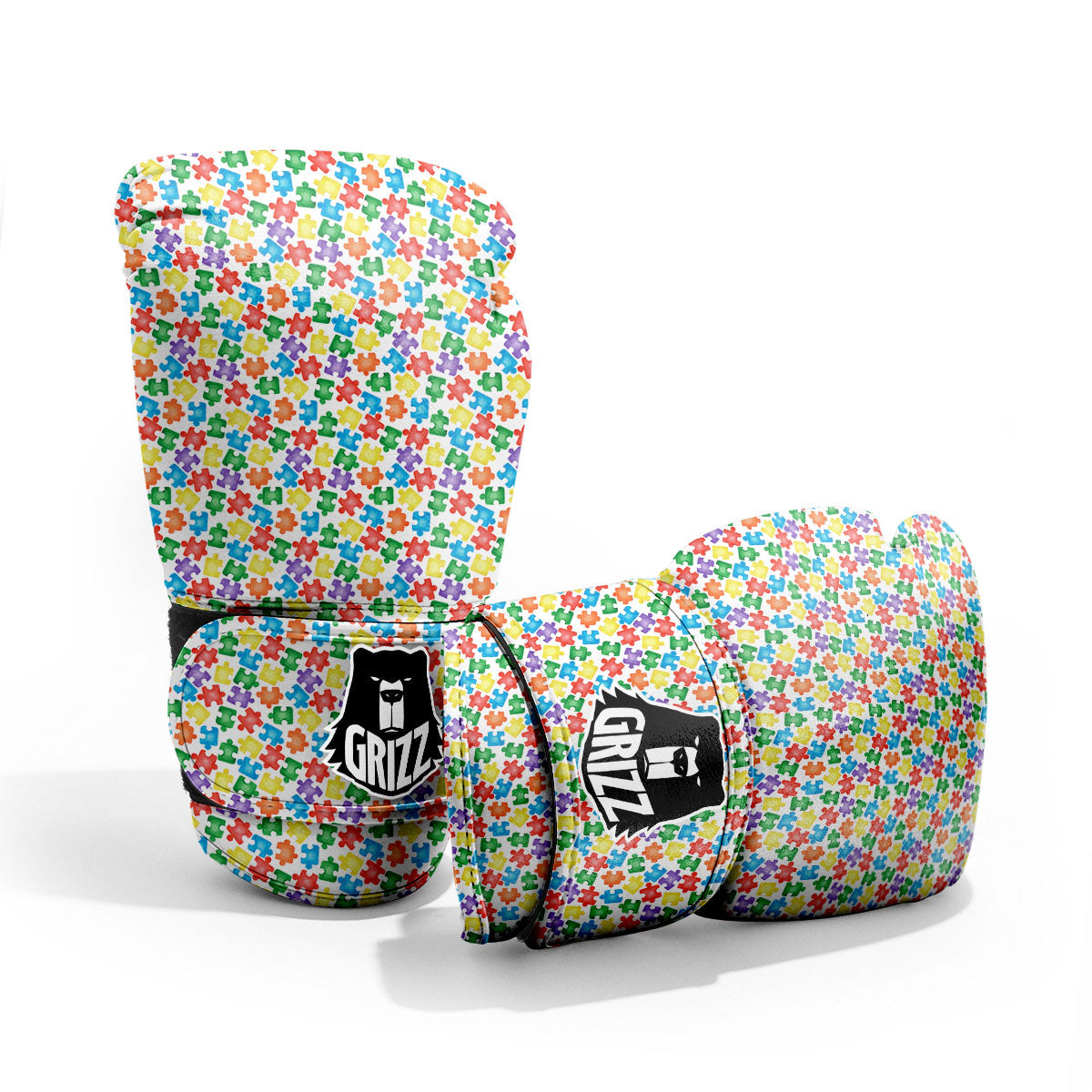 Puzzle Autism Awareness Print Pro Boxing Glove