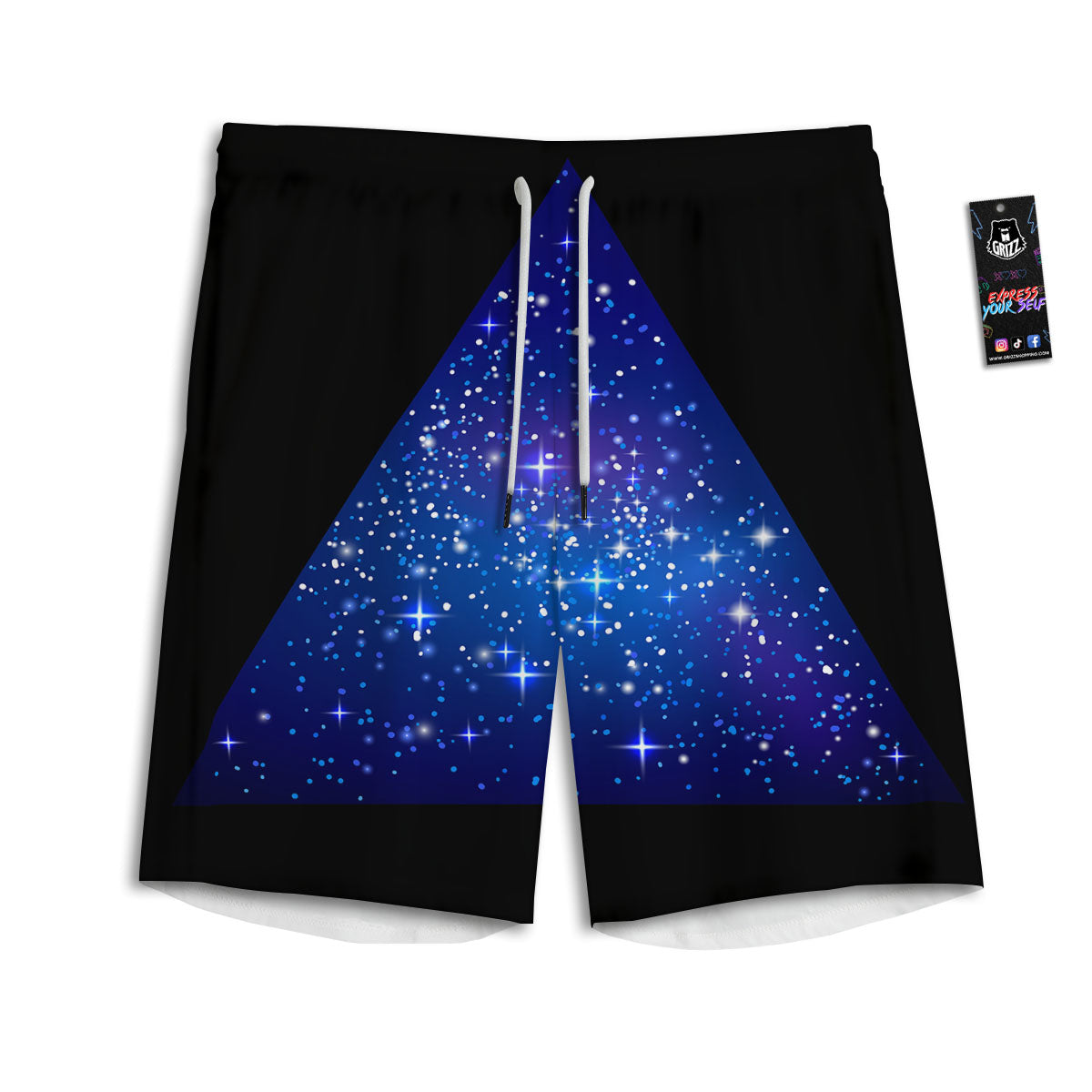 Rottweiler Print Pattern Men's Athletic Shorts