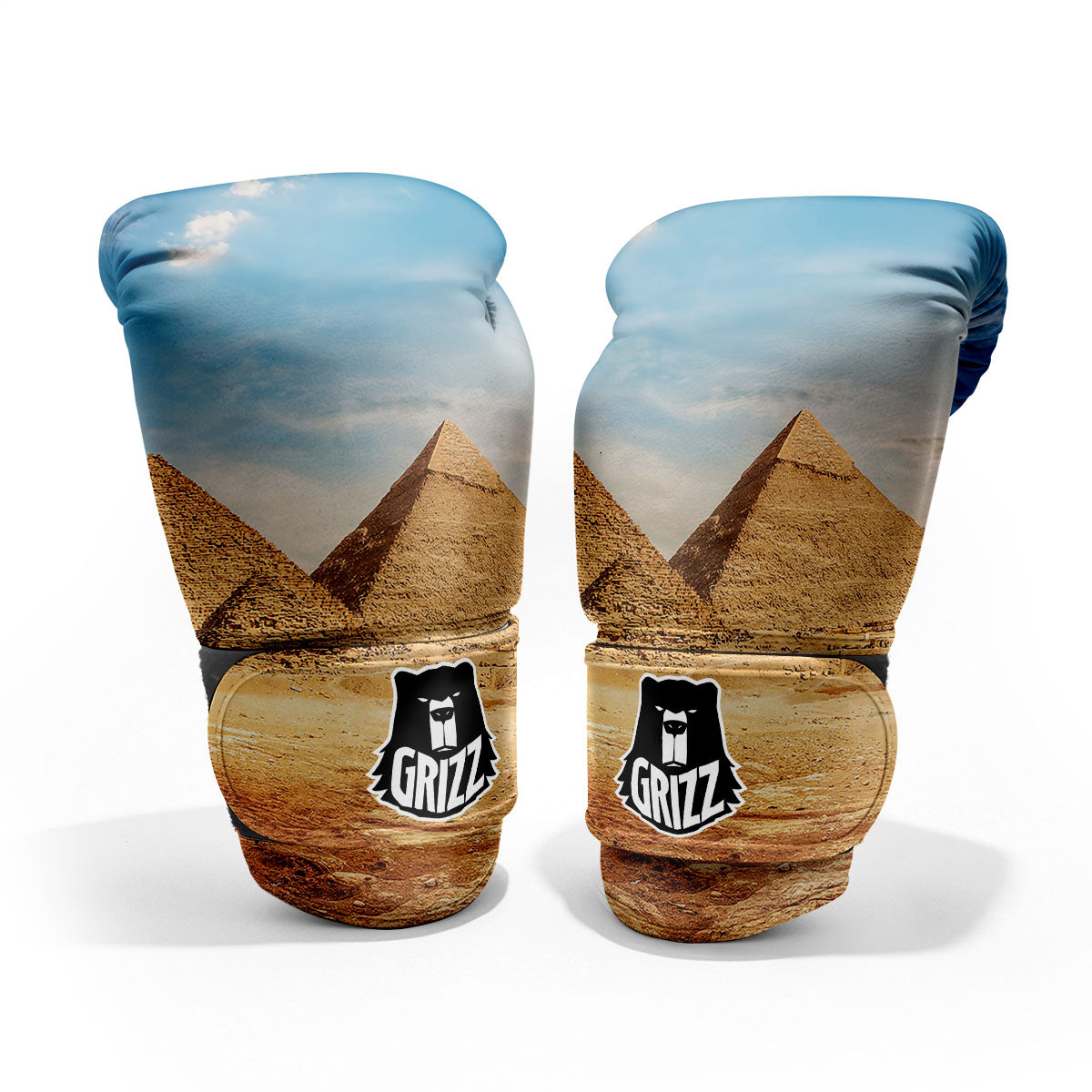 Pyramid Giza Print Sparring Gloves-grizzshop