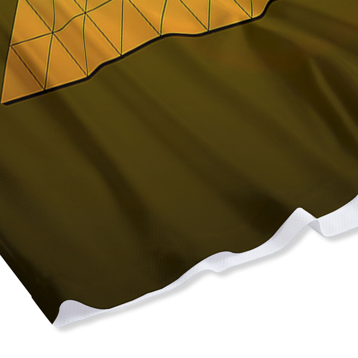Pyramid Golden Print Mesh Shorts