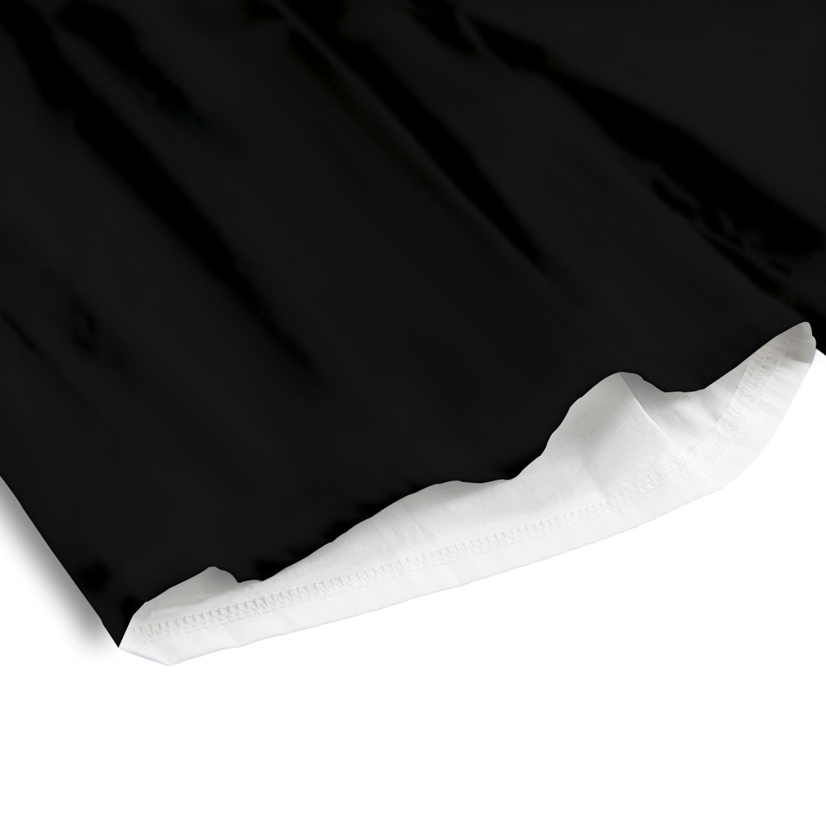 Pyramid Red Moon Print Men's Athletic Shorts