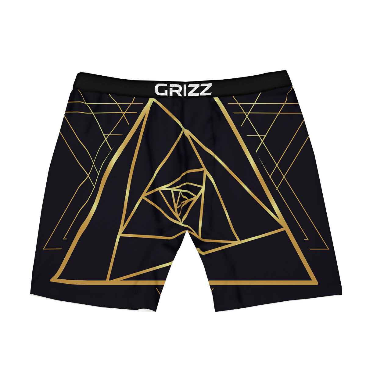 Pyramid Rose Print Boxer Briefs-grizzshop