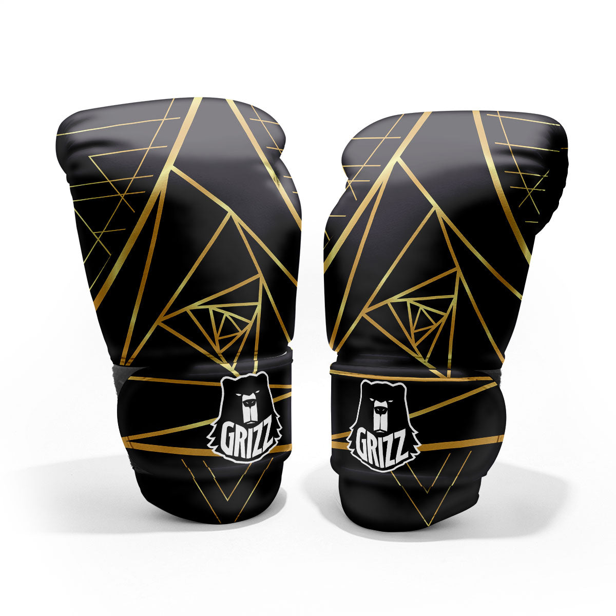 Pyramid Rose Print Pro Boxing Glove