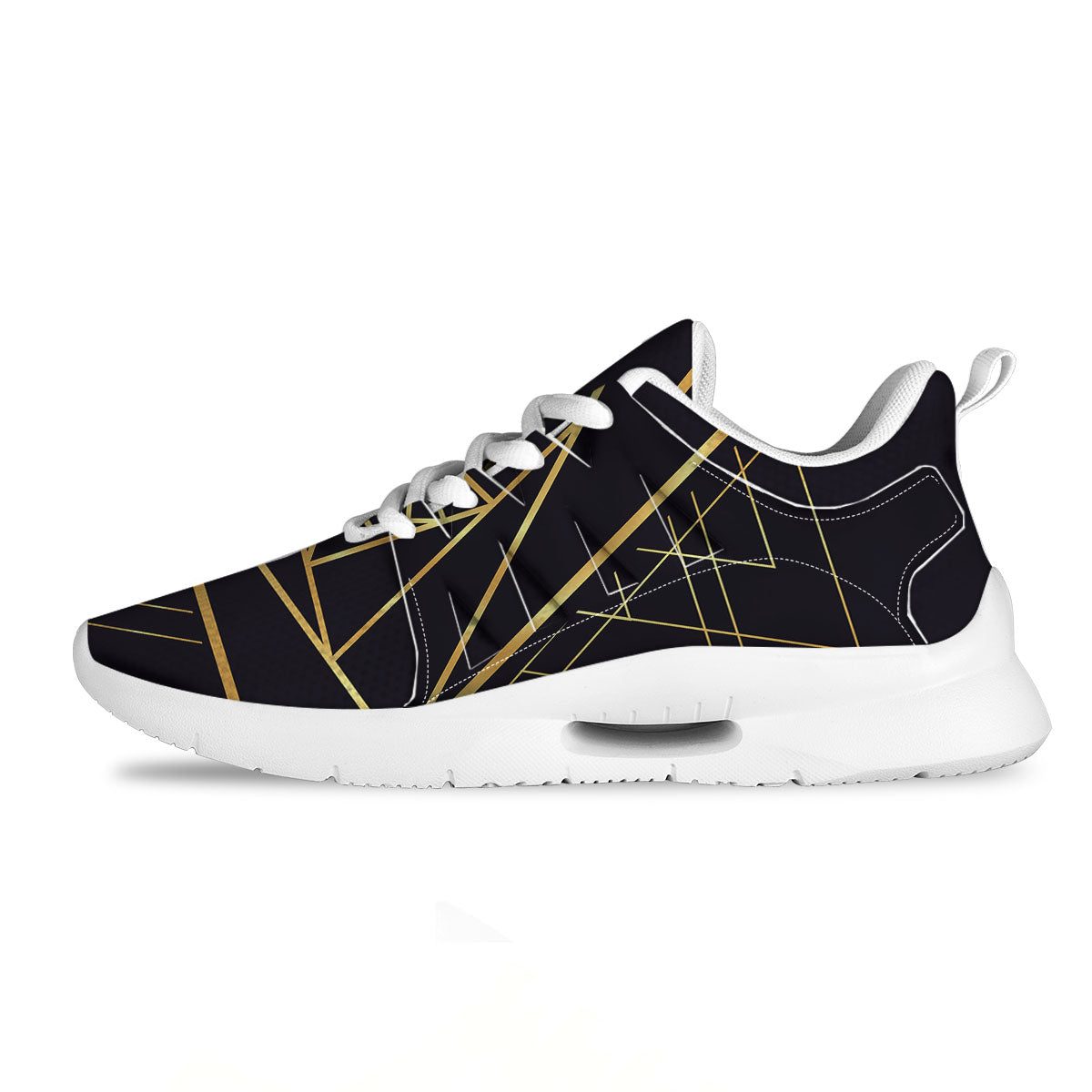 Pyramid Rose Print Tennis Shoes-grizzshop