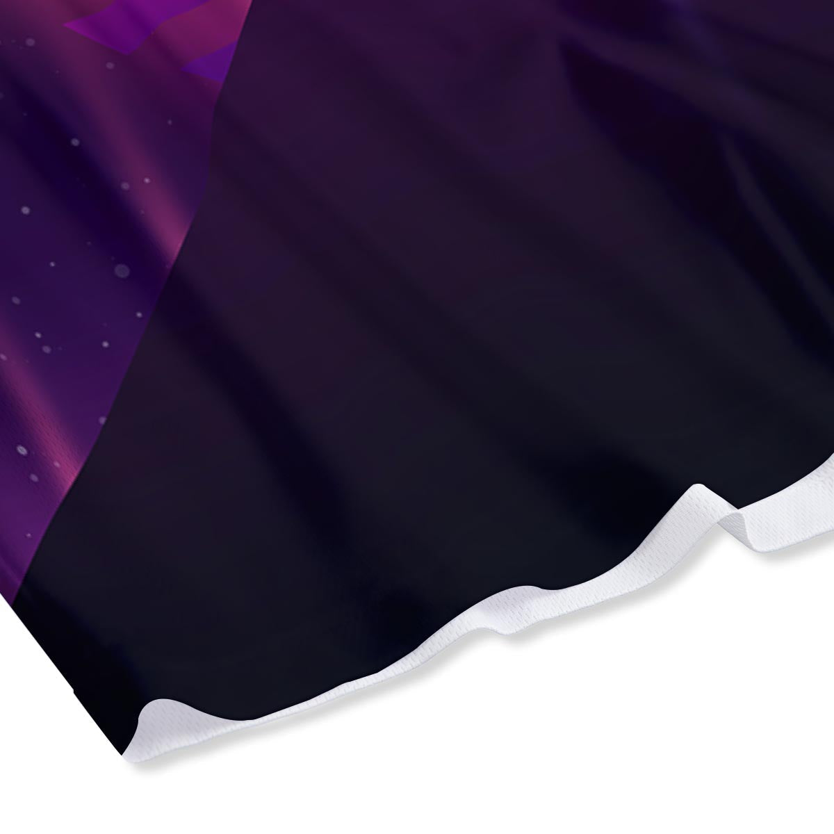 Pyramid Synthwave Print Mesh Shorts