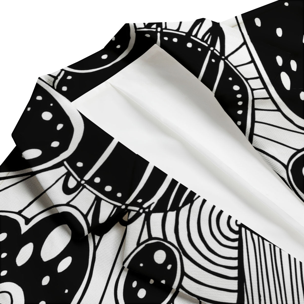 Pyramid UFO Print Men's Blazer-grizzshop
