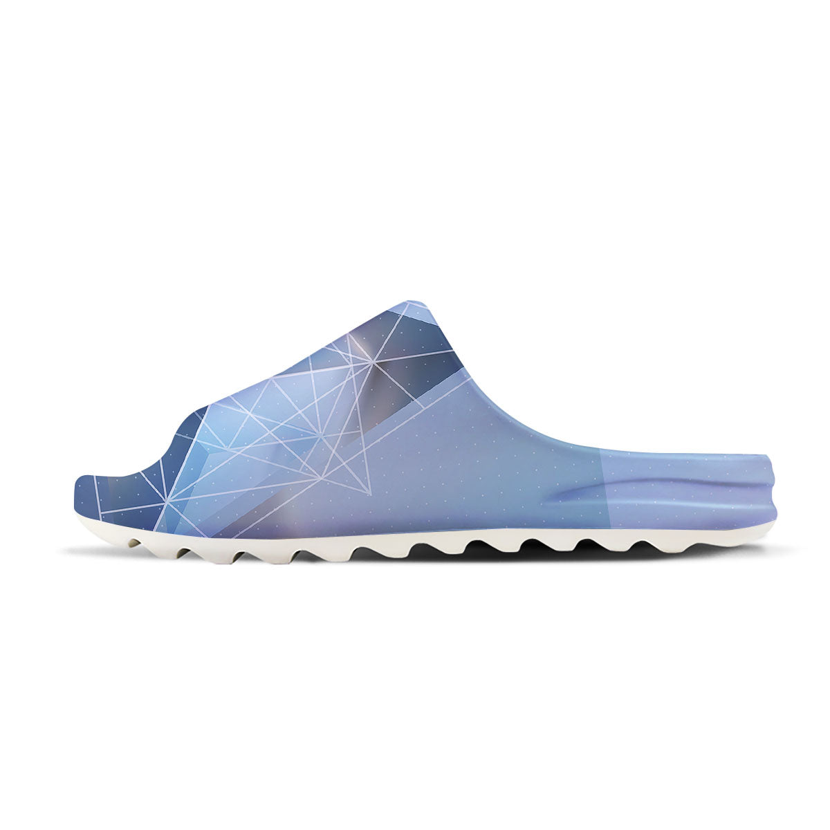 Pyramid Geometric Print Sandals-grizzshop