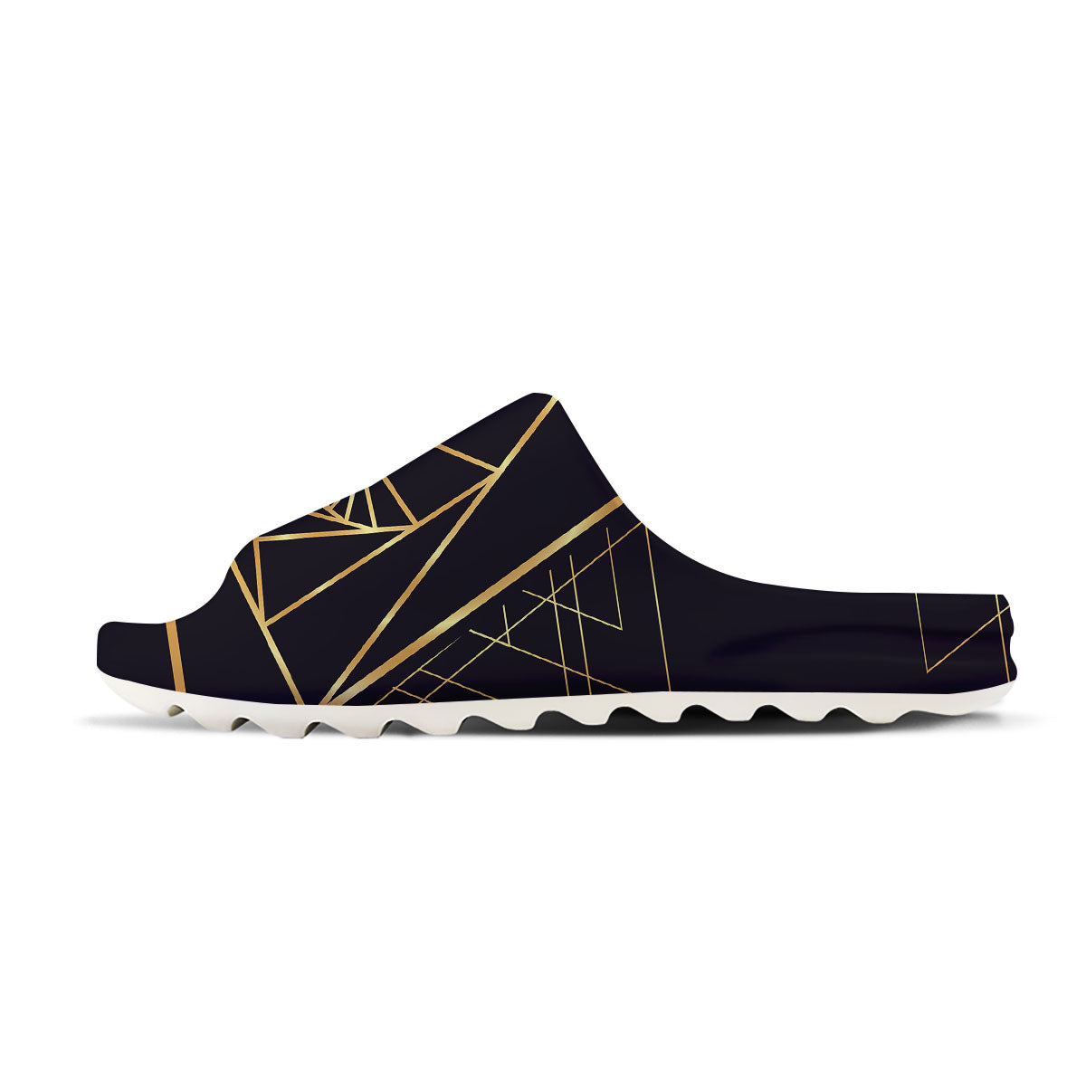 Pyramid Rose Print Sandals-grizzshop