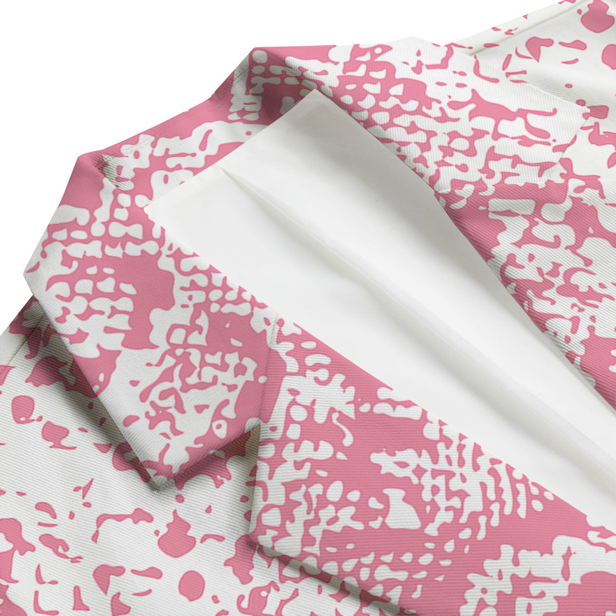 Python Snakeskin Pink Print Men's Blazer-grizzshop