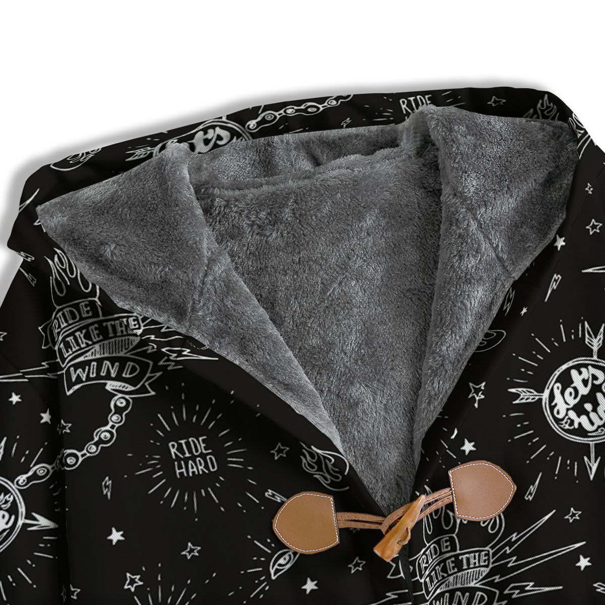 Quote Motorcycle Print Pattern Men's Windbreaker Jacket-grizzshop