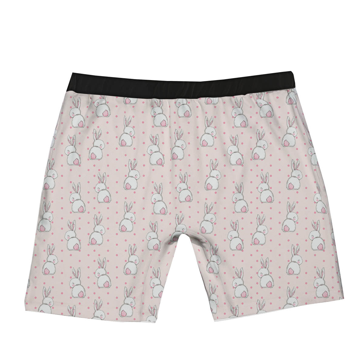 Rabbit Cartoon Print Pattern Boxer Briefs-grizzshop