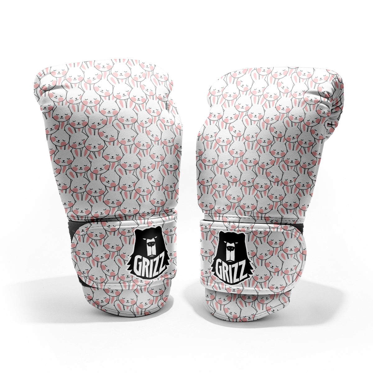 Rabbit Cute Print Pattern Sparring Gloves-grizzshop