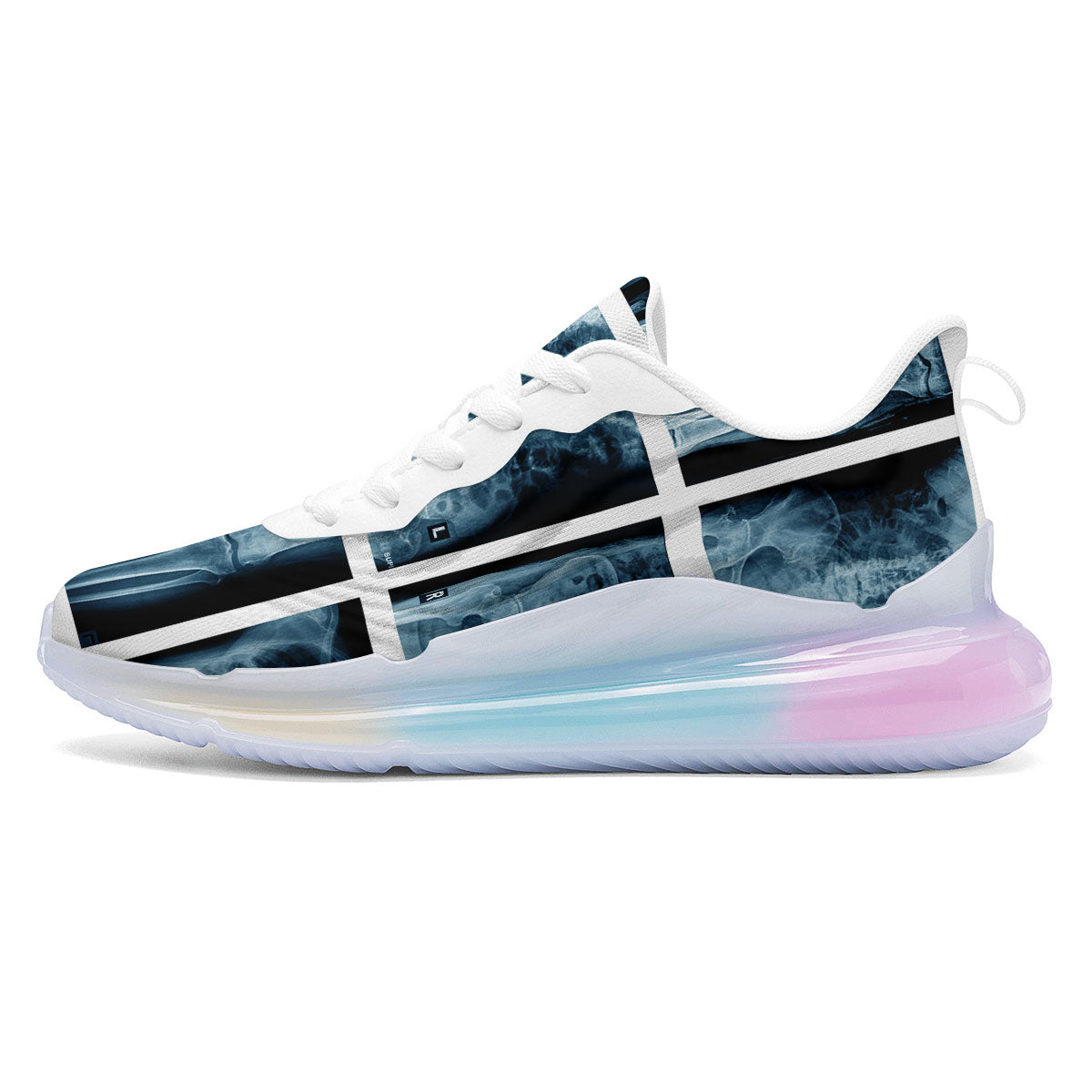 Radiology X-Ray Film Print Running Sneakers-grizzshop