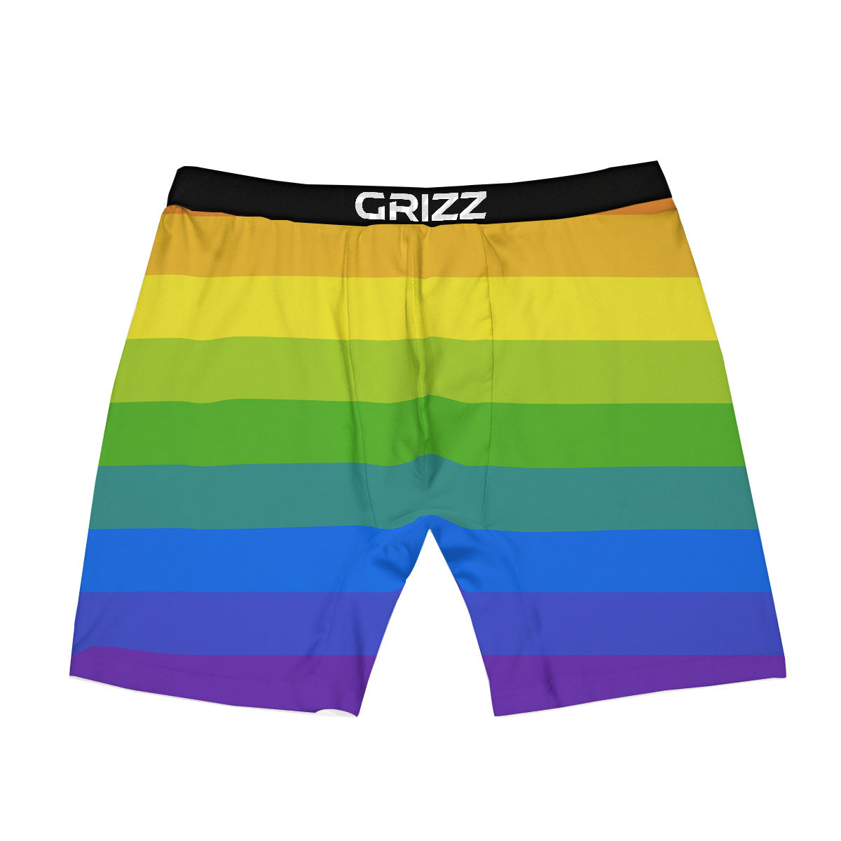 Rainbow Flag LGBT Pride Print Boxer Briefs-grizzshop