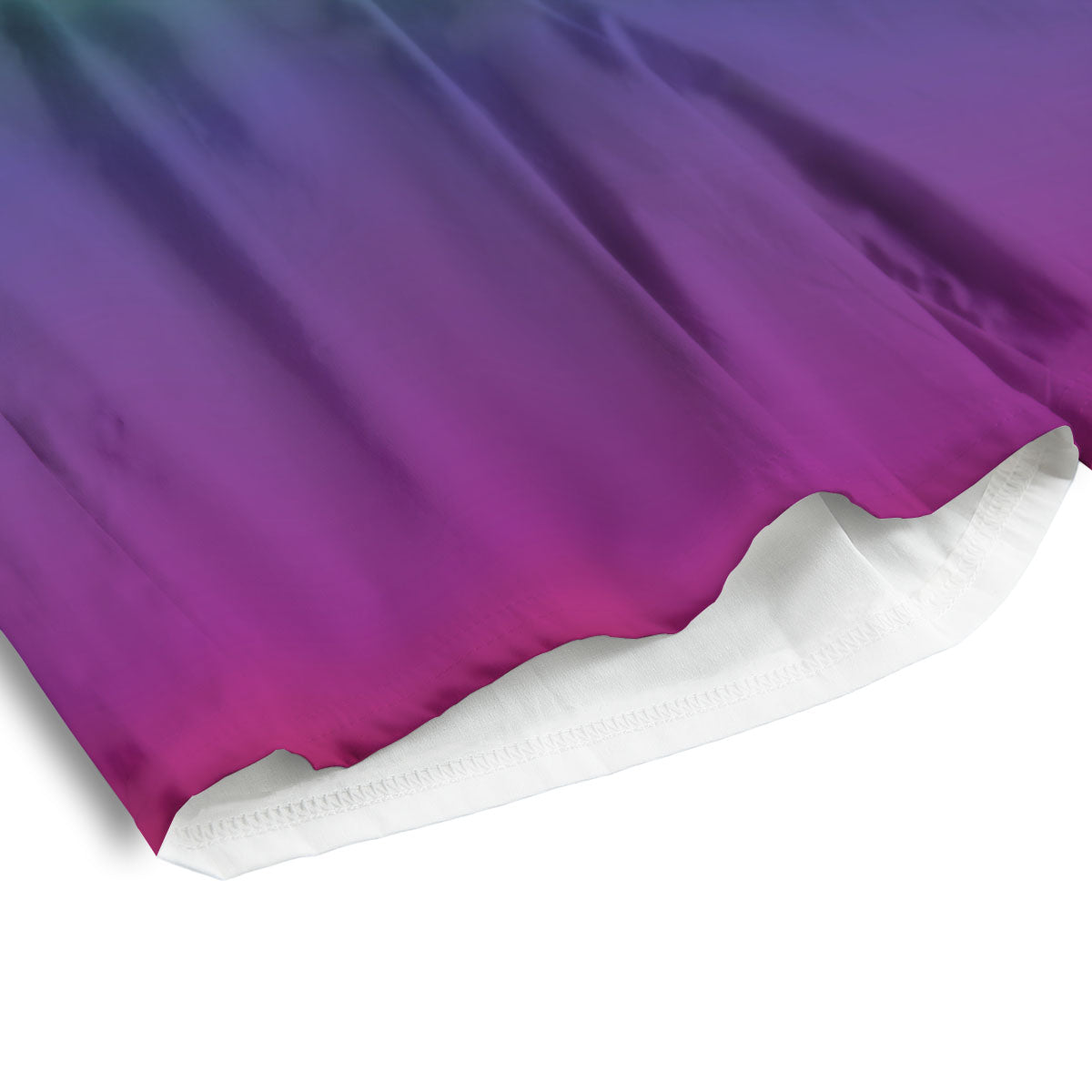 Rainbow Gradient LGBT Pride Print Men's Athletic Shorts
